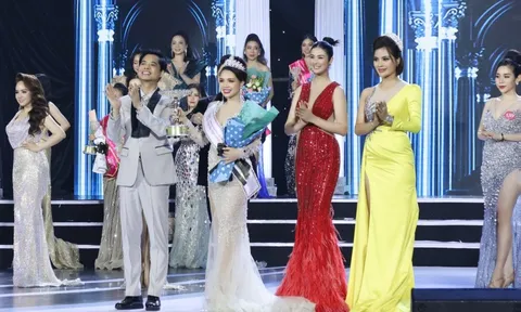 Người đẹp Nghệ An Nguyễn Thị Thảo đăng quang Á hậu 3 Hoa hậu Doanh nhân Việt Nam Toàn cầu 2022