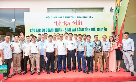 Doanh nhân Lê Văn Dũng được bầu làm Chủ nhiệm CLB Doanh nhân Sinh Vật Cảnh tỉnh Thái Nguyên