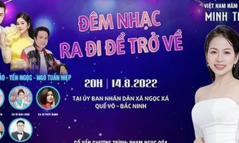 Á quân giọng ca vàng bolero 2022 và "Đêm nhạc Ra Đi Để Trở Về"